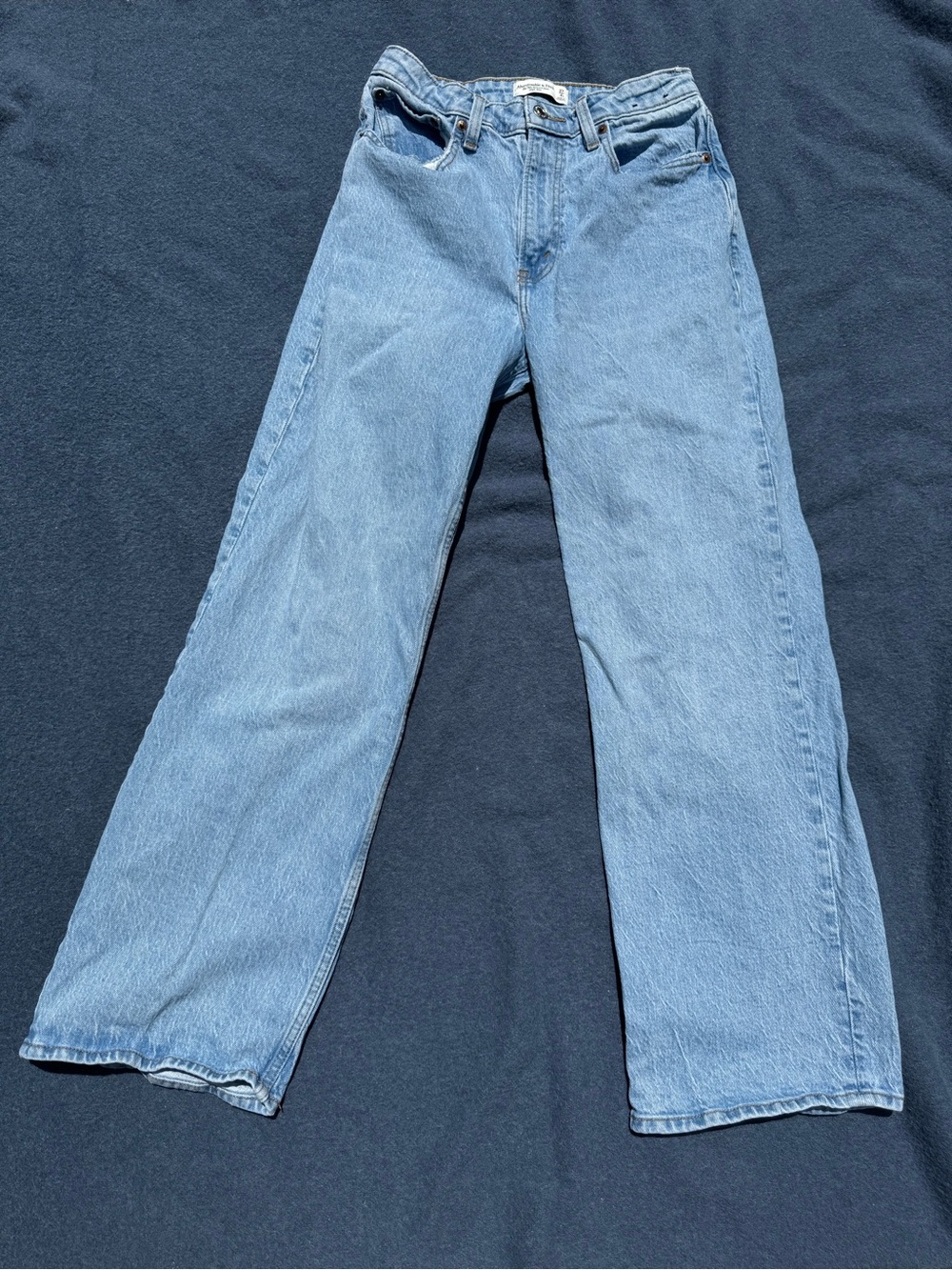 Abercrombie & Fitch Curve Love 90's High Waist Relaxed Jean- 27s/4s